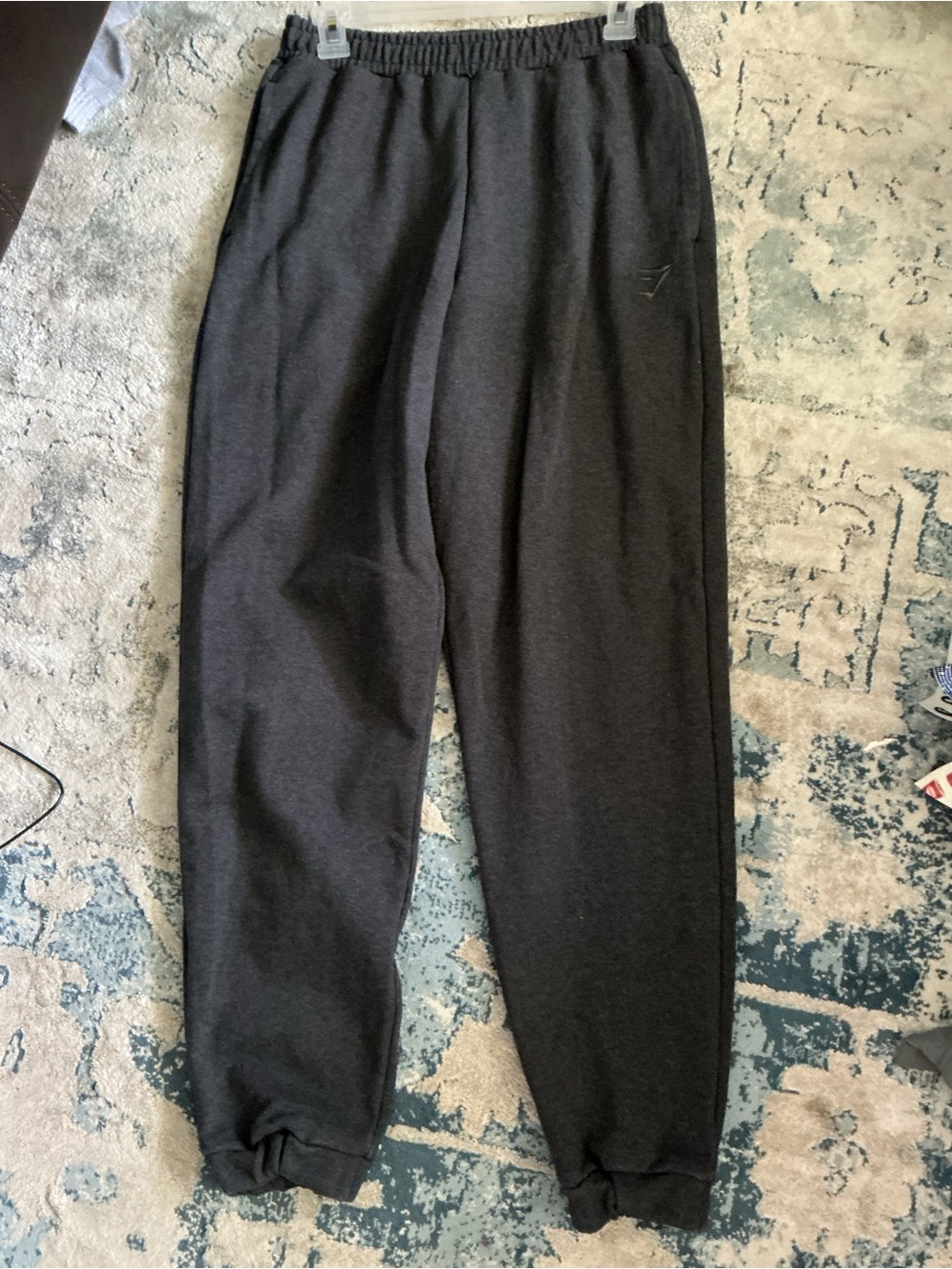 Gymshark Charcoal Gray Track Joggers